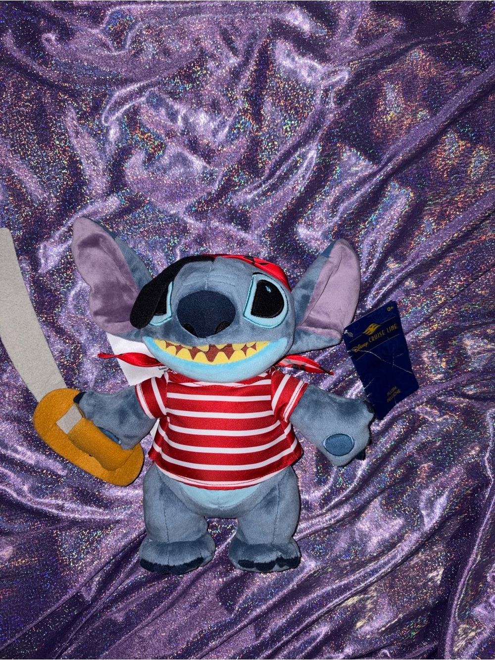 Disney Cruisline Stitch Pirate
